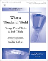 What a Wonderful World Handbell sheet music cover